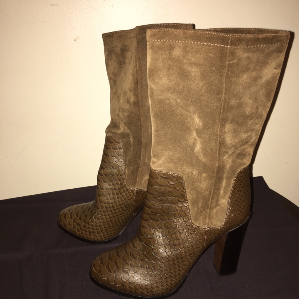 Vince mixed media dalton boot
